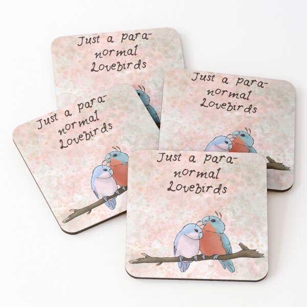 Item preview, Paranormal Lovebirds designed and sold by RivetsAndRealms.