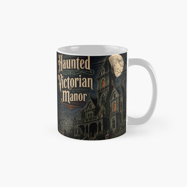 Item preview, Haunted Victorian Manor Gothic Facade Poster designed and sold by KristenosNehk.