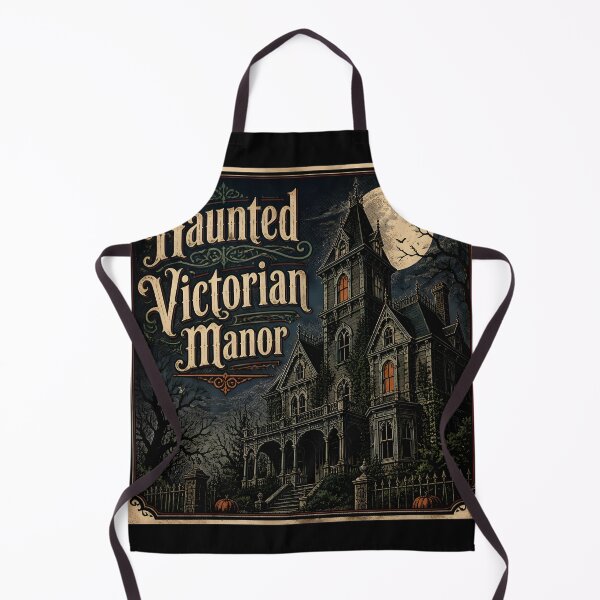 Item preview, Haunted Victorian Manor Gothic Facade Poster designed and sold by KristenosNehk.