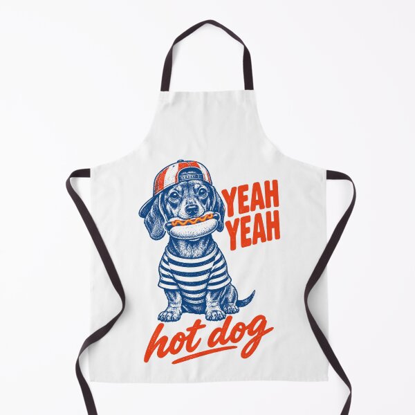 Item preview, Yeah Yeah Hot Dog Dachshund Wiener Dog Simple Design designed and sold by Yellowriversss.