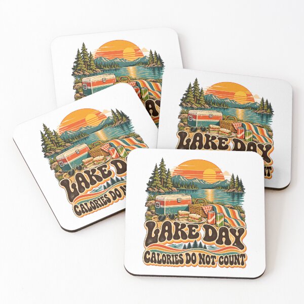 Item preview, Lake Day Calories Do Not Count designed and sold by urbinet.