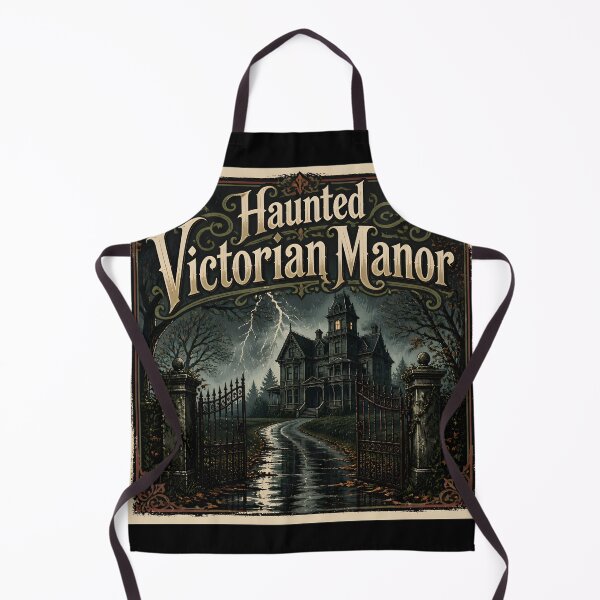 Item preview, Haunted Victorian Manor Rainy Driveway Scene designed and sold by KristenosNehk.