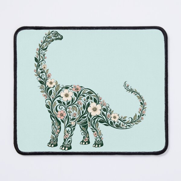 Item preview, Floral Brontosaurus designed and sold by cbfineart.