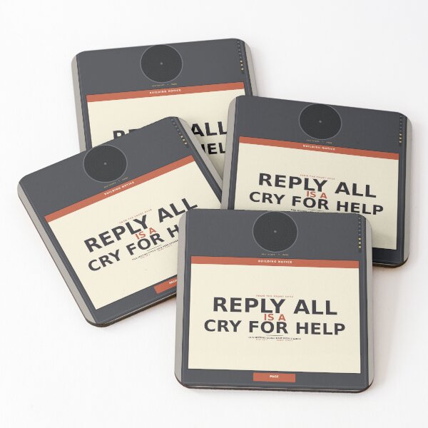 Item preview, Reply All Is a Cry for Help designed and sold by PhoenixTShirtz.