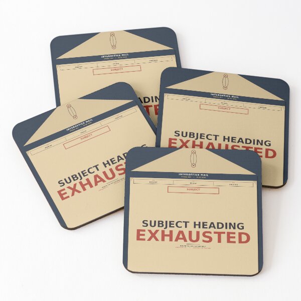 Item preview, Subject Heading: Exhausted designed and sold by PhoenixTShirtz.