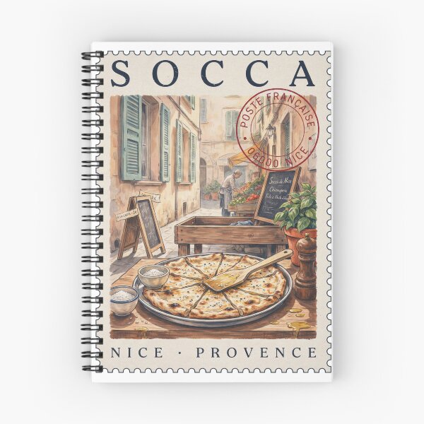Item preview, Nice Socca Street Stall — French Mediterranean Food Art designed and sold by stickercuffs.