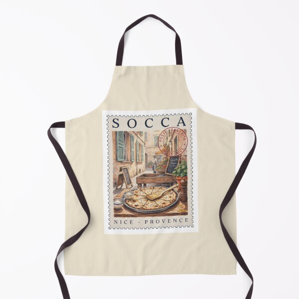 Item preview, Nice Socca Street Stall — French Mediterranean Food Art designed and sold by stickercuffs.