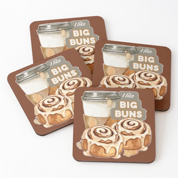 Item preview, I Like Big Buns Funny Baking Pun designed and sold by pulse_retail.