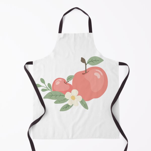 Item preview, Red Apples with Green Leaves  designed and sold by BetweenForms.