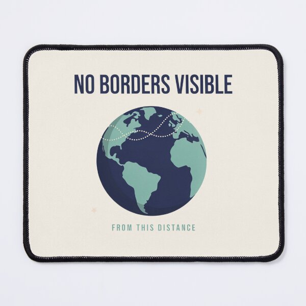 Item preview, No Borders Visible Earth From Space Globe Art designed and sold by cabana.space.