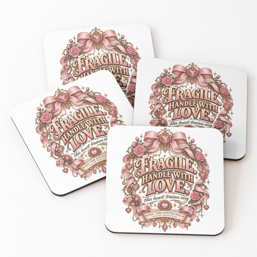 Item preview, Coasters (Set of 4) designed and sold by InkroarCo.