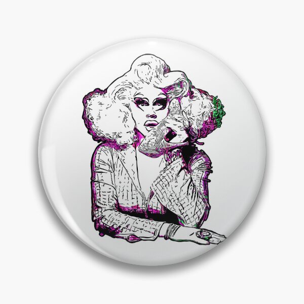 Item preview, Trixie Mattel Colourful Drag Portrait designed and sold by LolSobDesigns.