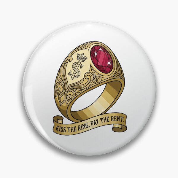 Item preview, Kiss The Ring Pay The Rent designed and sold by AURA Vibes.