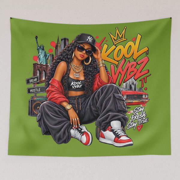 Item preview, Stay Fresh Stay True - New York Hip Hop Urban Fashion Art   designed and sold by digitalbob60.
