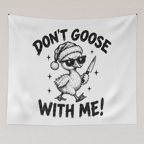 Item preview, Don't Goose With Me Funny Christmas Duck Knife designed and sold by Yellowriversss.