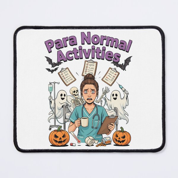 Item preview, Para Normal Activities Paraprofessional Halloween Nurse Halloween Humor designed and sold by Redgiant87x.