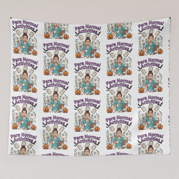 Item preview, Para Normal Activities Paraprofessional Halloween Nurse Halloween Humor designed and sold by Redgiant87x.
