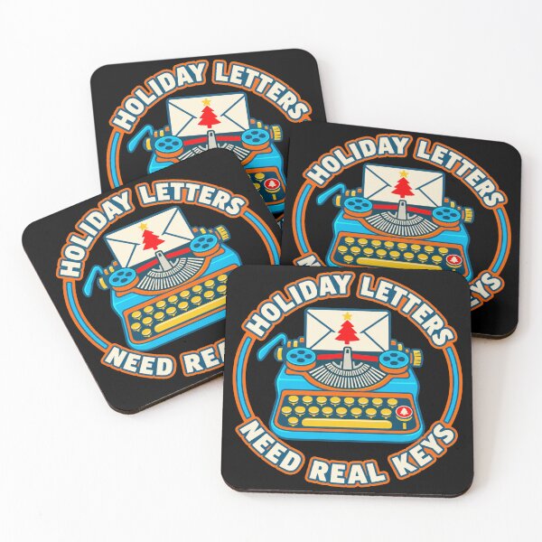 Item preview, Holiday Letters Need Real Keys Typewriter Christmas designed and sold by DreamLayerStudio.
