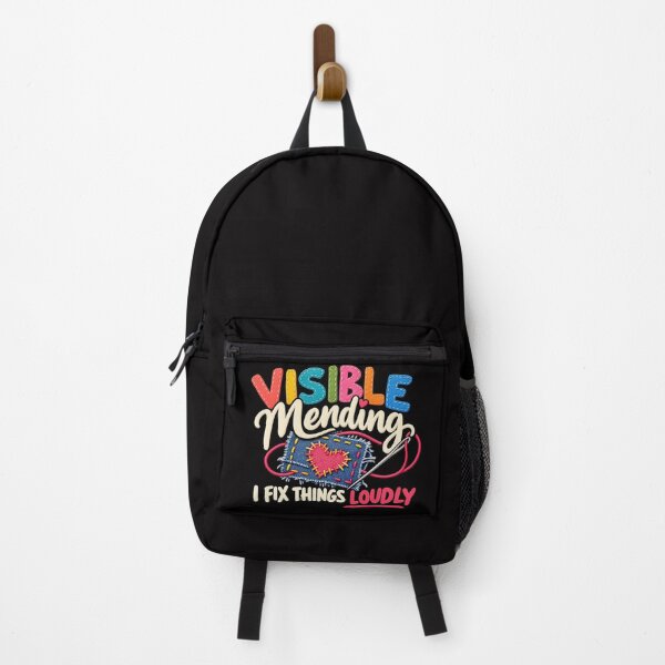 Item preview, Visible Mending – I Fix Things Loudly Sewing Humor designed and sold by Tadeusz1.