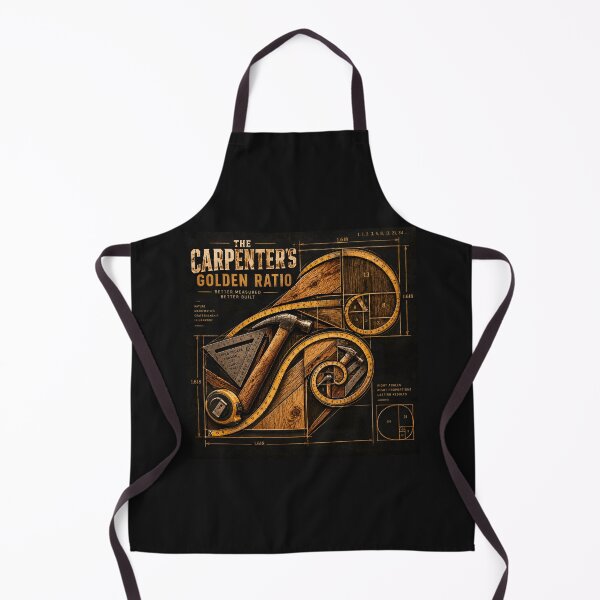 Item preview, The Carpenters Golden Ratio Craftsmanship Tool Shirt designed and sold by StudioBilly3000.