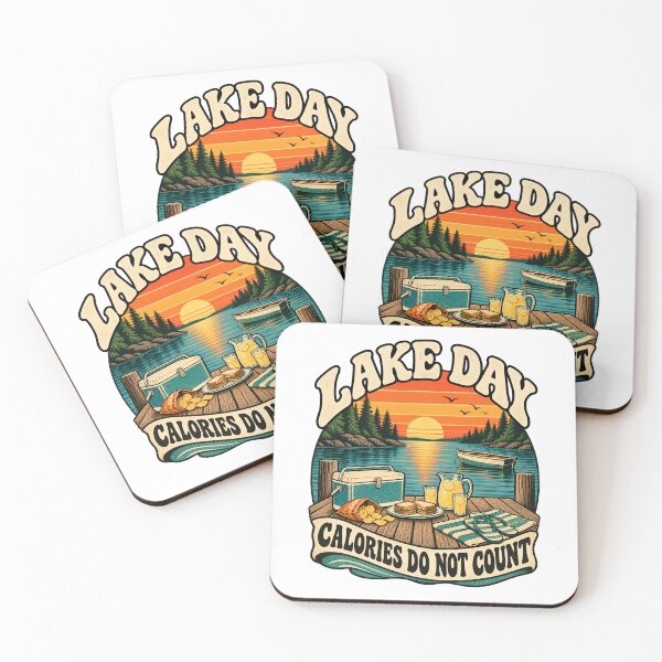 Item preview, Lake Day Calories Do Not Count designed and sold by urbinet.