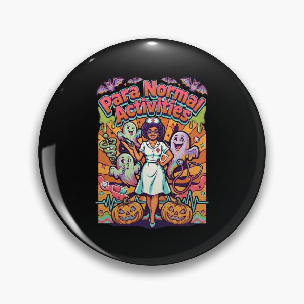 Item preview, Para Normal Activities Paraprofessional Halloween Spooky Nurse designed and sold by Redgiant87x.