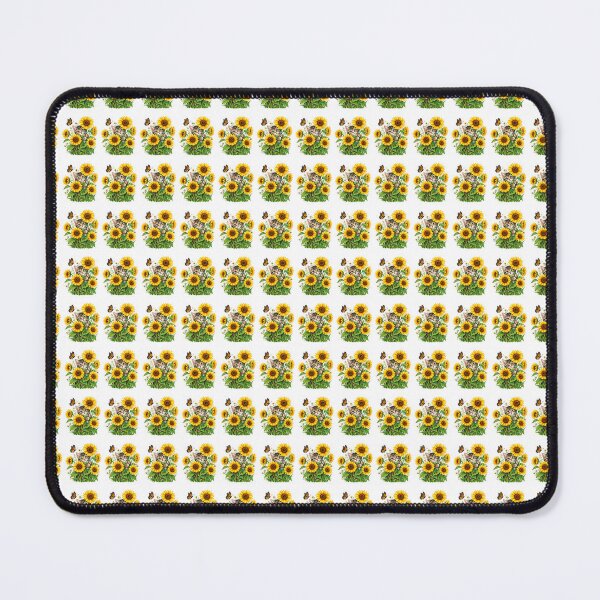 Item preview, Cute Tabby Kitten Surrounded By Beautiful Yellow Sunflowers designed and sold by Moizento.