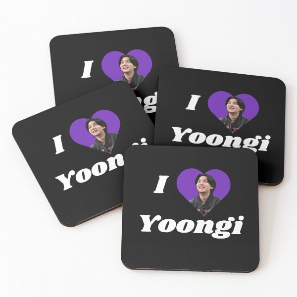 Item preview, I Heart Yoongi | BTS designed and sold by keysfandomfinds.