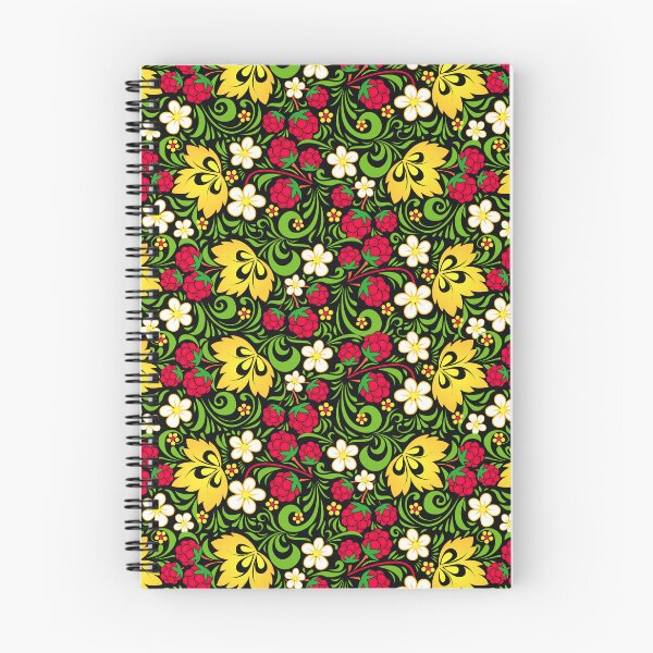 Item preview, Raspberry khokhloma pattern designed and sold by Art of Sun.