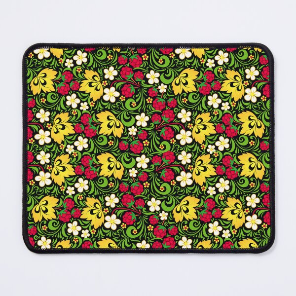 Item preview, Raspberry khokhloma pattern designed and sold by Art of Sun.
