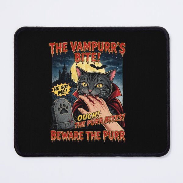 Item preview, Beware The Vampire Cat designed and sold by TeeARTHY.