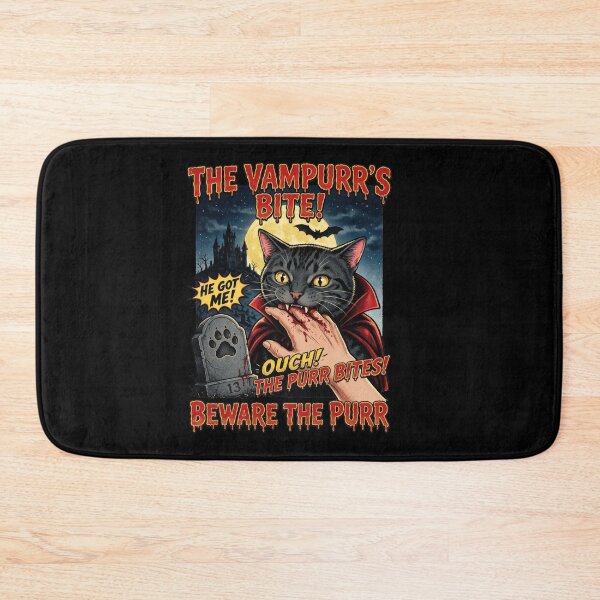 Item preview, Beware The Vampire Cat designed and sold by TeeARTHY.