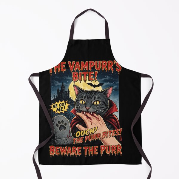 Item preview, Beware The Vampire Cat designed and sold by TeeARTHY.