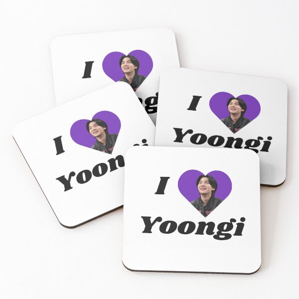Item preview, I Heart Yoongi | BTS designed and sold by keysfandomfinds.