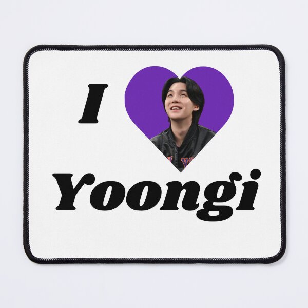 Item preview, I Heart Yoongi | BTS designed and sold by keysfandomfinds.