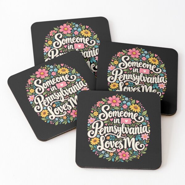 Item preview, Someone in Pennsylvania Loves Me Keystone State Daisy Design designed and sold by Trendably.