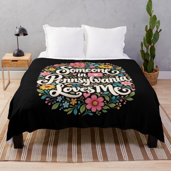 Item preview, Someone in Pennsylvania Loves Me Keystone State Daisy Design designed and sold by Trendably.