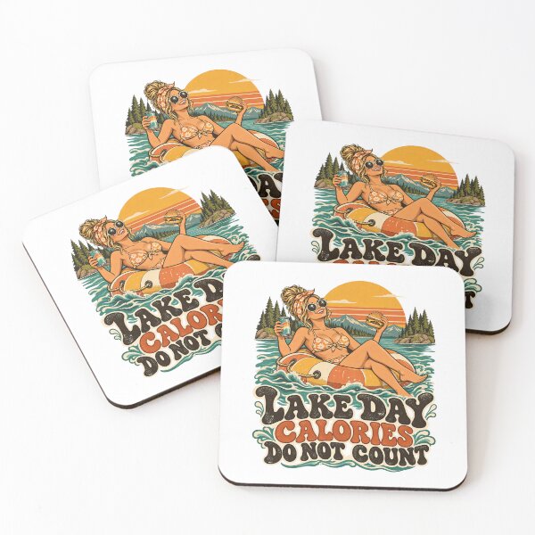 Item preview, Lake Day Calories Do Not Count designed and sold by urbinet.