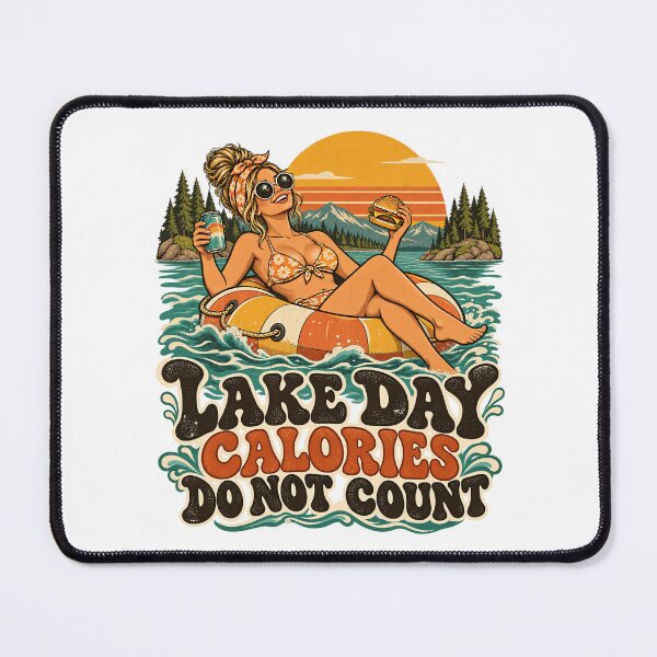 Item preview, Lake Day Calories Do Not Count designed and sold by urbinet.