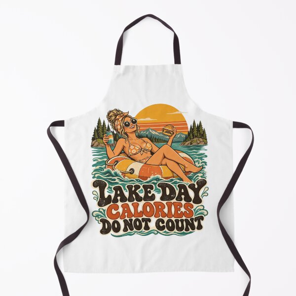 Item preview, Lake Day Calories Do Not Count designed and sold by urbinet.