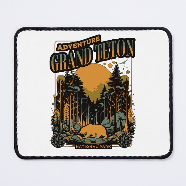 Item preview, Grand Teton National State Park Classic T-shirt Sticker designed and sold by ThinkNature!.