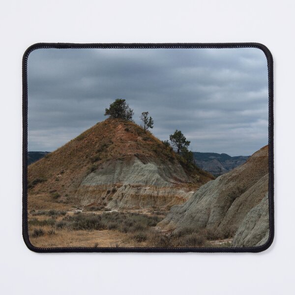 Item preview, Small badlands hill with tree on top designed and sold by lisavonbiela.
