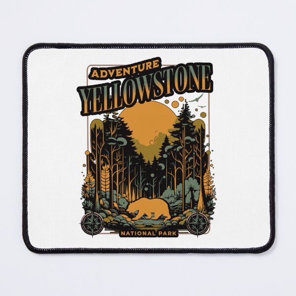 Item preview, Yellowstone National State Park Classic T-shirt Sticker designed and sold by ThinkNature!.