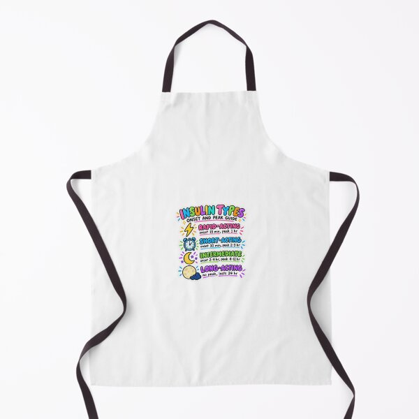 Item preview, Insulin Types Drawn Study Aid Nursing Student Sticker designed and sold by isokinetic.