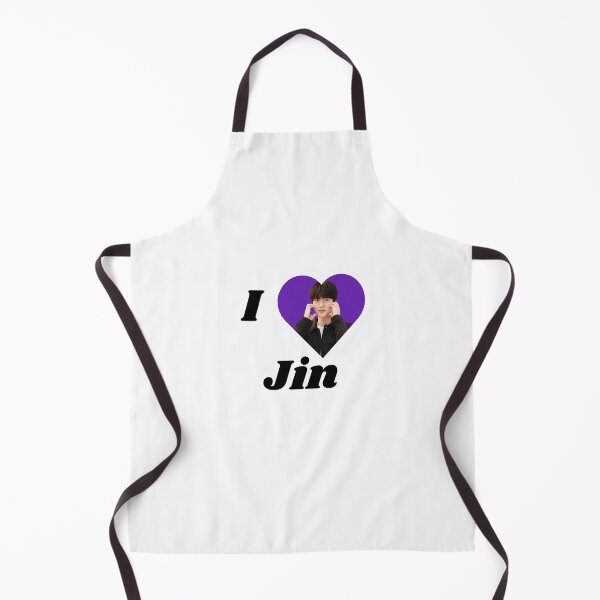 Item preview, I Heart Jin | BTS designed and sold by keysfandomfinds.