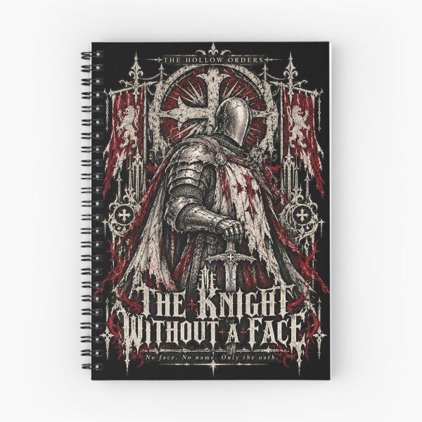 Item preview, The Knight Without a Face Dark Fantasy designed and sold by Ashen Threads Studio.