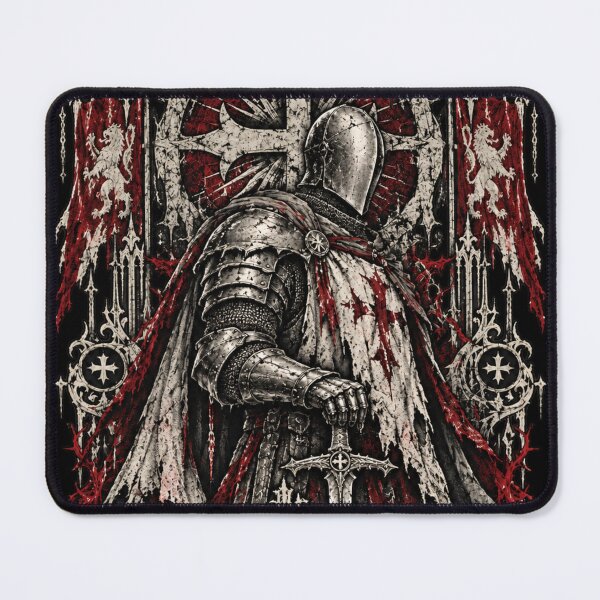 Item preview, The Knight Without a Face Dark Fantasy designed and sold by Ashen Threads Studio.