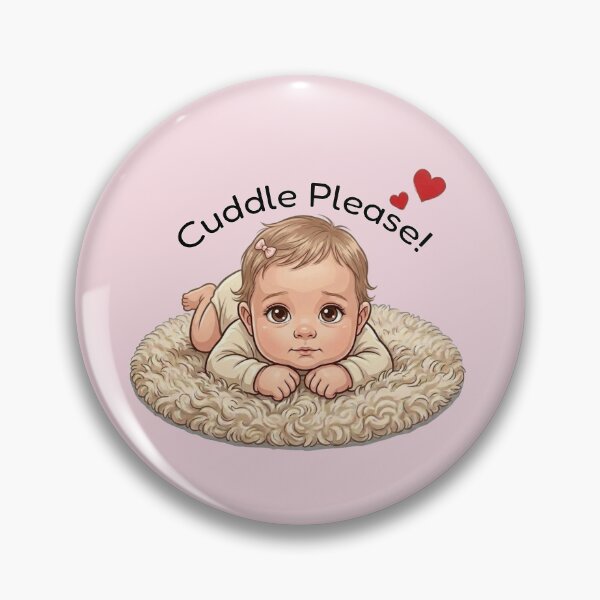 Item preview, Baby Girl Gift Cuddle Please designed and sold by The-NOKU-Co.