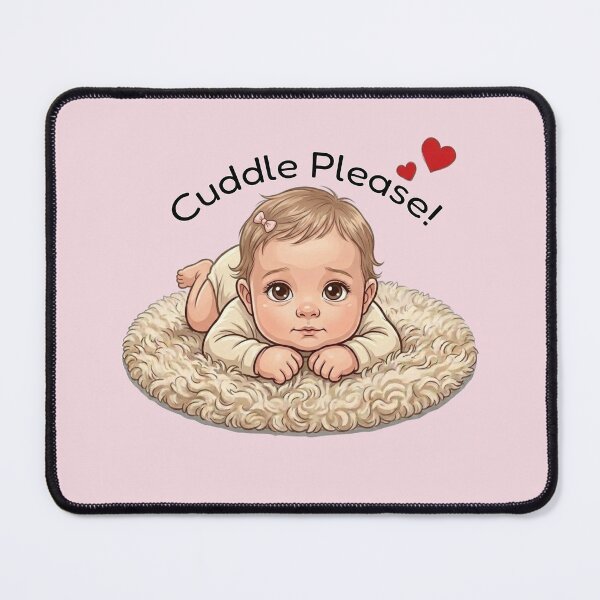 Item preview, Baby Girl Gift Cuddle Please designed and sold by The-NOKU-Co.