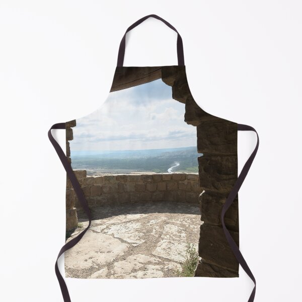 Item preview, Vertical view through arch inside River Bend Overlook shelter designed and sold by lisavonbiela.